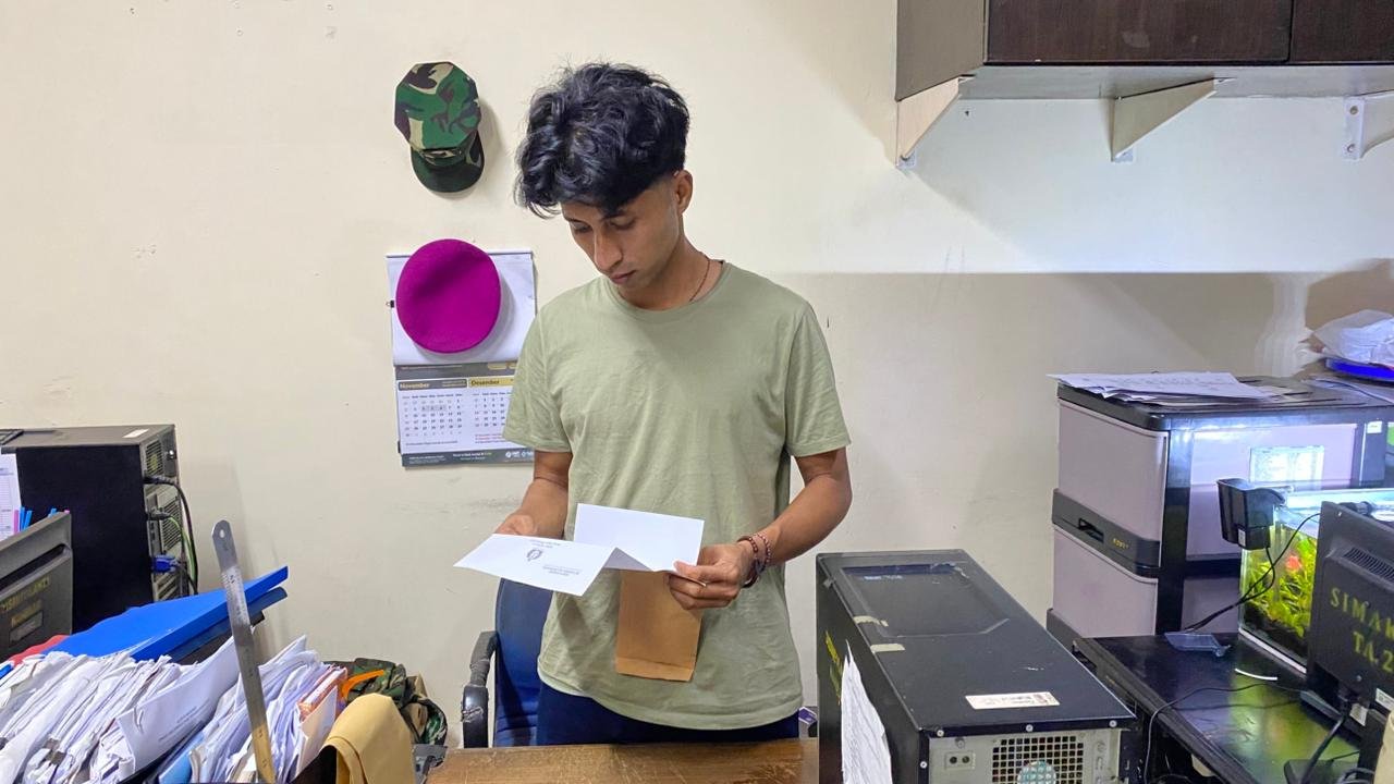 Monitoring surat masuk