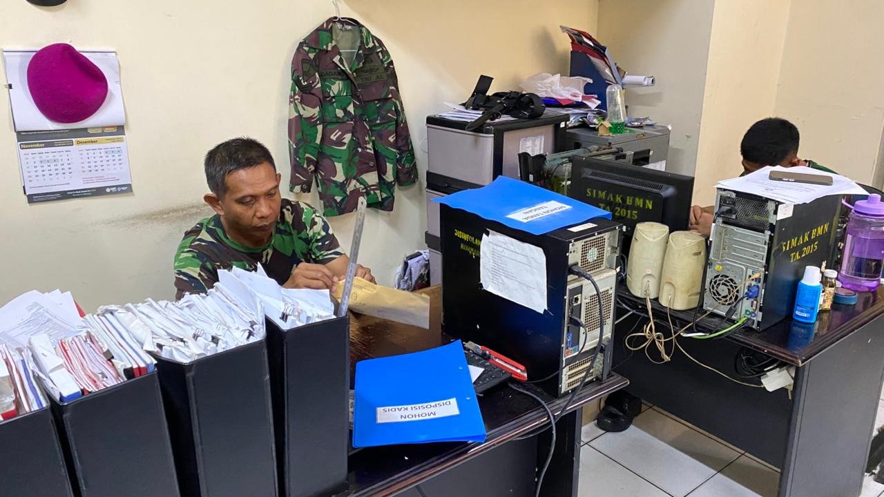 Pengajuan Peminjaman Walldisplay ke Kodaeral III Jakarta